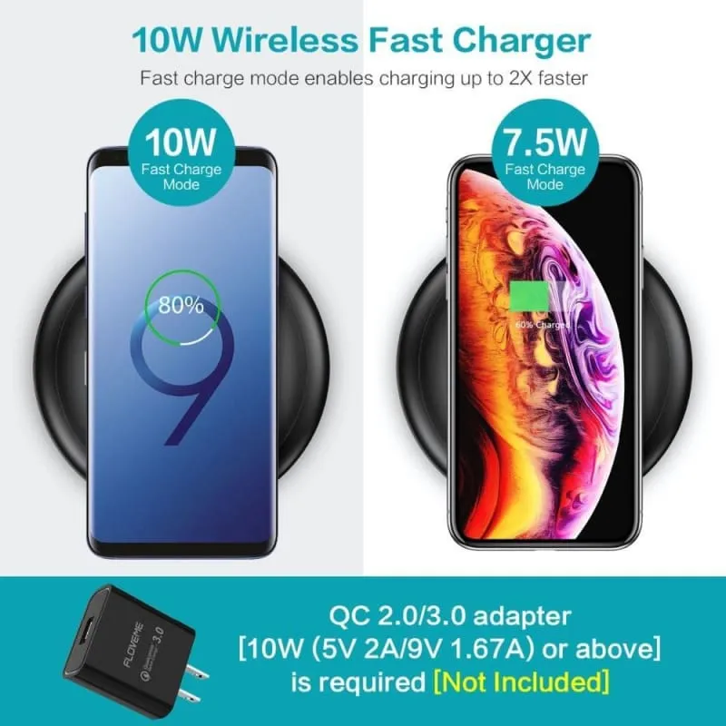 2 in 1 Wireless Charger for Smartphones and Watches