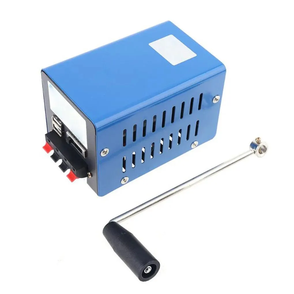 20W Emergency Hand-crank Generator for Outdoor Survival and Tourism with USB Charging