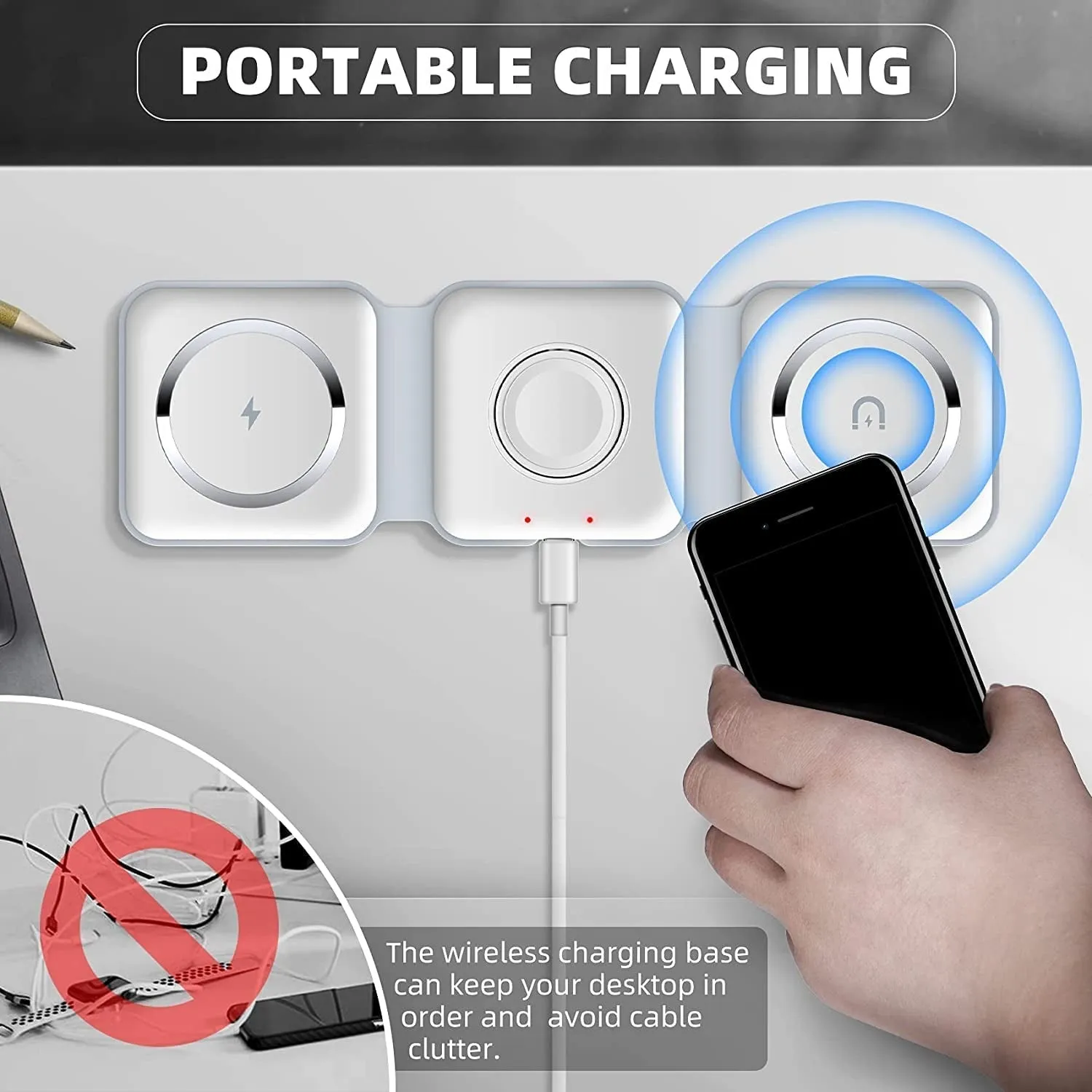 3 in 1 Wireless Charger