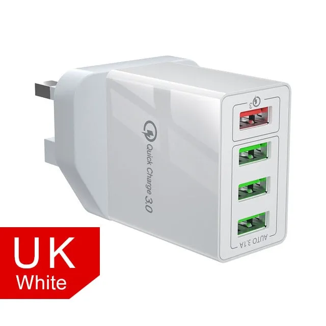 3.0 Fast Charger QC3.0 QC Multi Plug Adapter