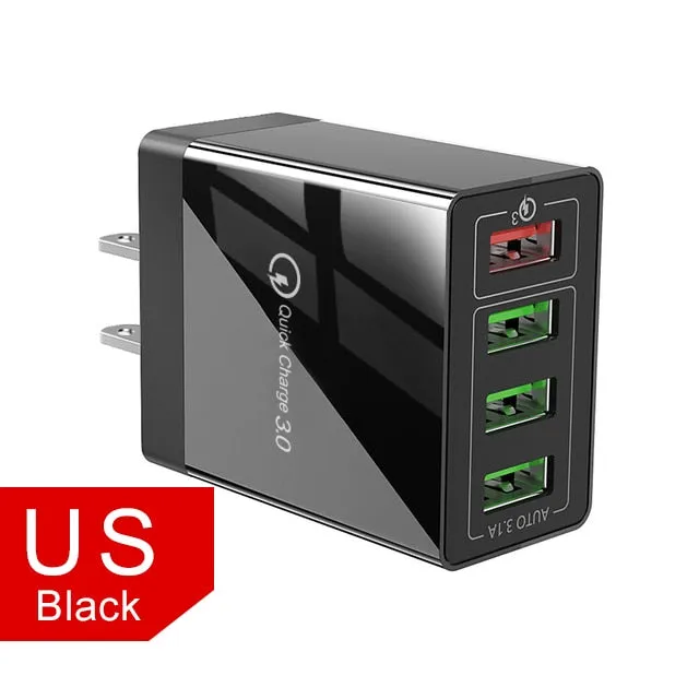 3.0 Fast Charger QC3.0 QC Multi Plug Adapter