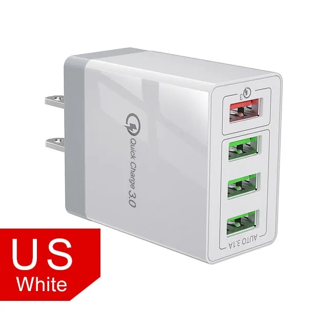 3.0 Fast Charger QC3.0 QC Multi Plug Adapter