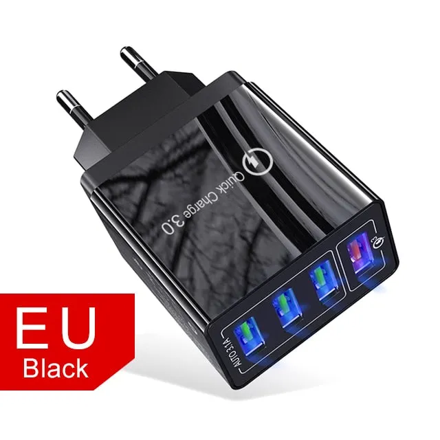 3.0 Fast Charger QC3.0 QC Multi Plug Adapter