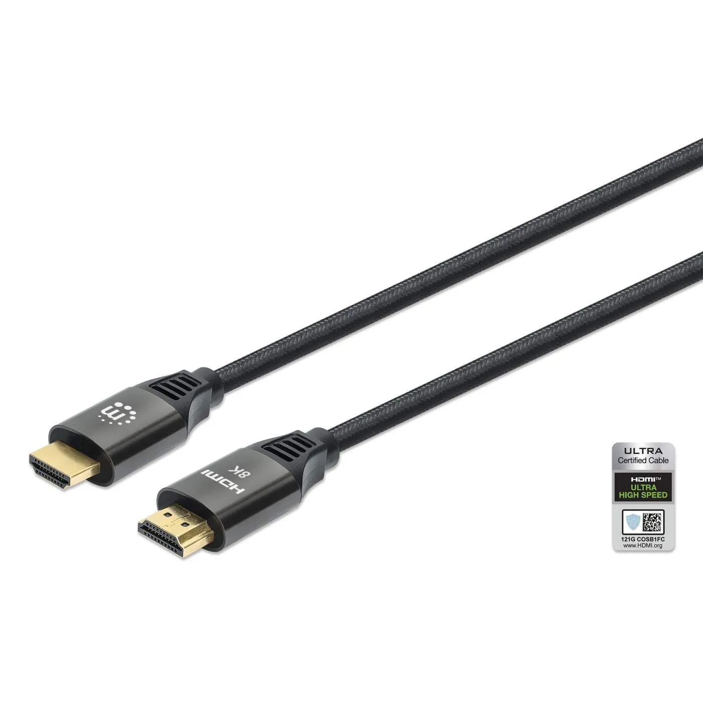 8K@60Hz Certified Ultra High Speed HDMI Cable with Ethernet