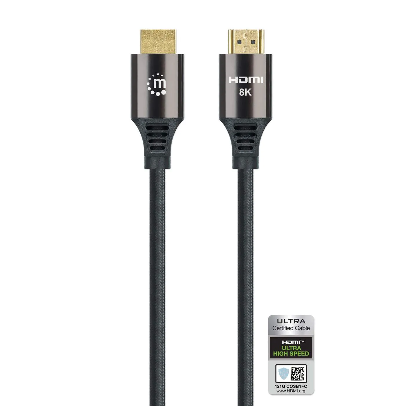 8K@60Hz Certified Ultra High Speed HDMI Cable with Ethernet