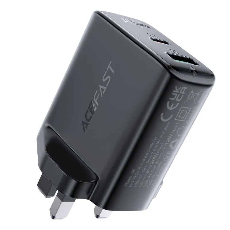 AceFast Dual Port Premium Fast Charger 32W