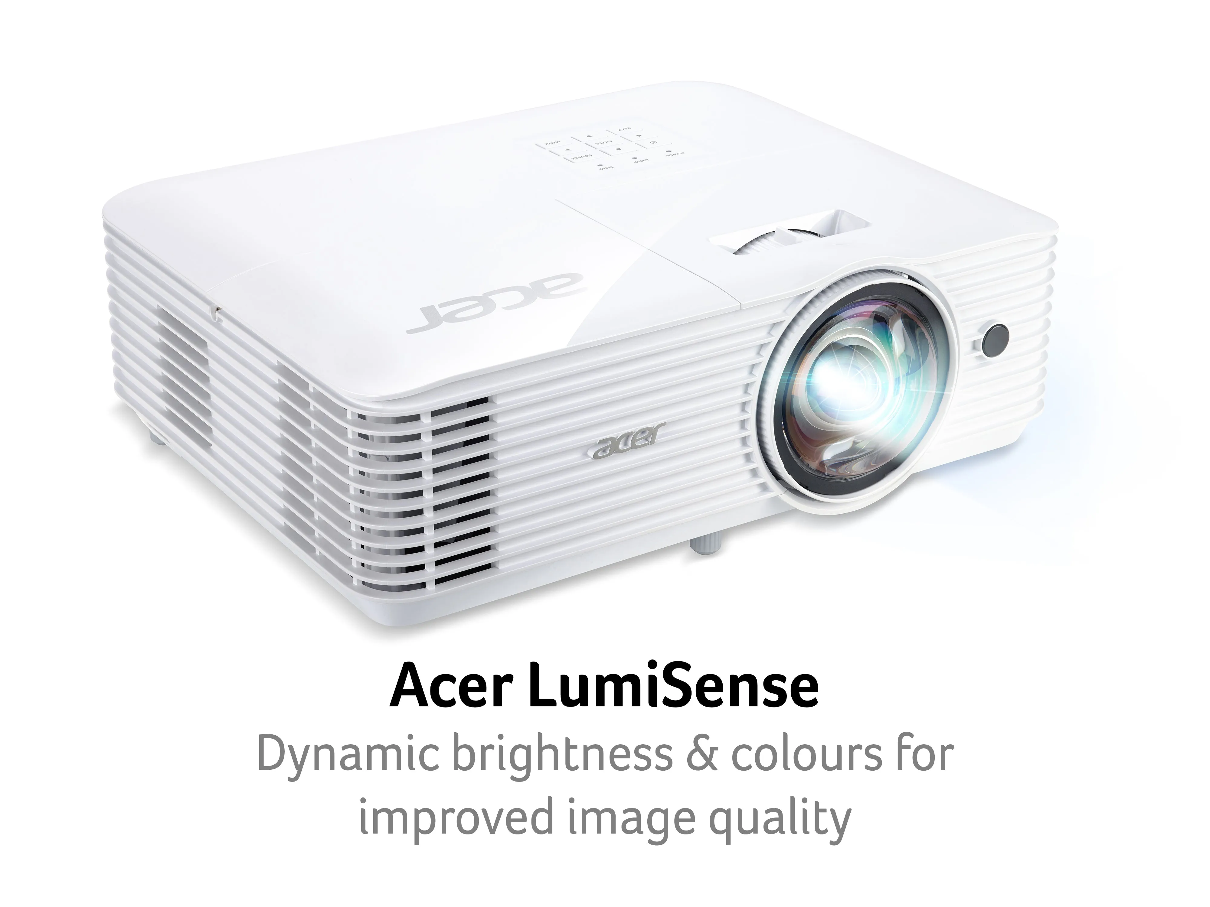 Acer S1286hn - Dlp Projector - Portable - 3D - 3500 Ansi Lumens - Xga (1024 X 768) - 4:3 - Short-Throw Fixed Lens - Lan