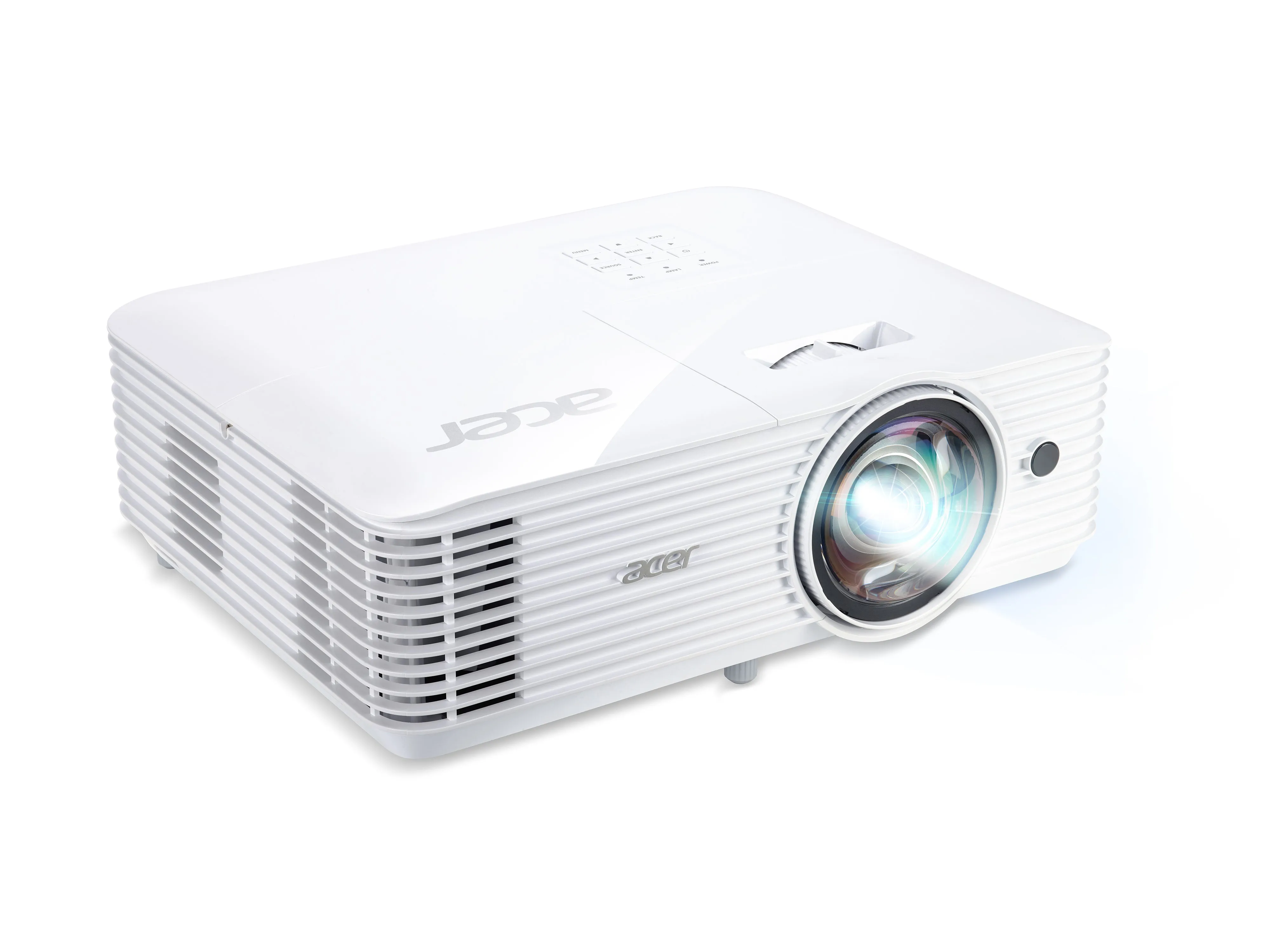 Acer S1286hn - Dlp Projector - Portable - 3D - 3500 Ansi Lumens - Xga (1024 X 768) - 4:3 - Short-Throw Fixed Lens - Lan