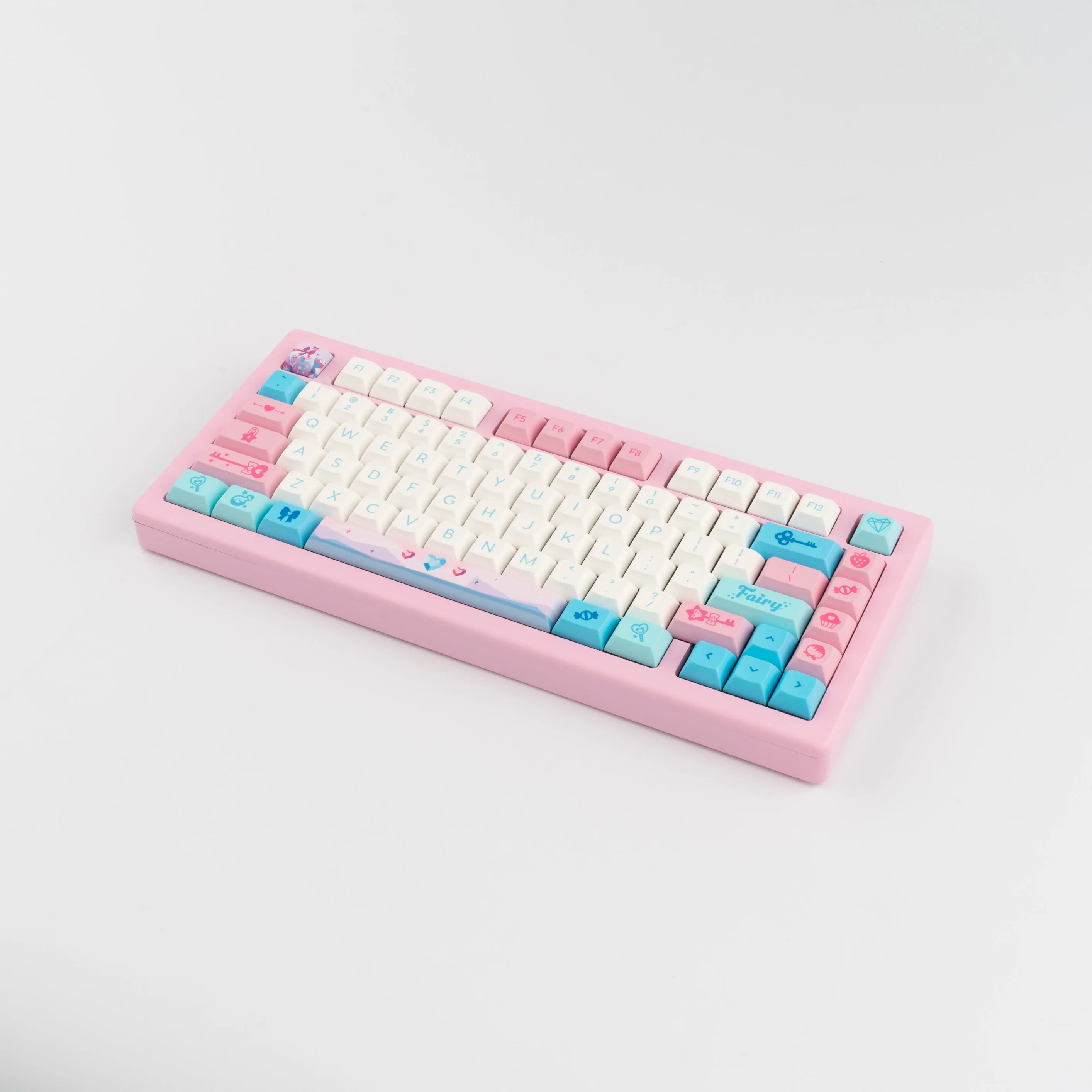 Akko DSA Sylph Potion ACR Pro 75 Gasket Mounted Hot-Swappable Keyboard (Akko Cream Blue V3 Pro - Tactile)