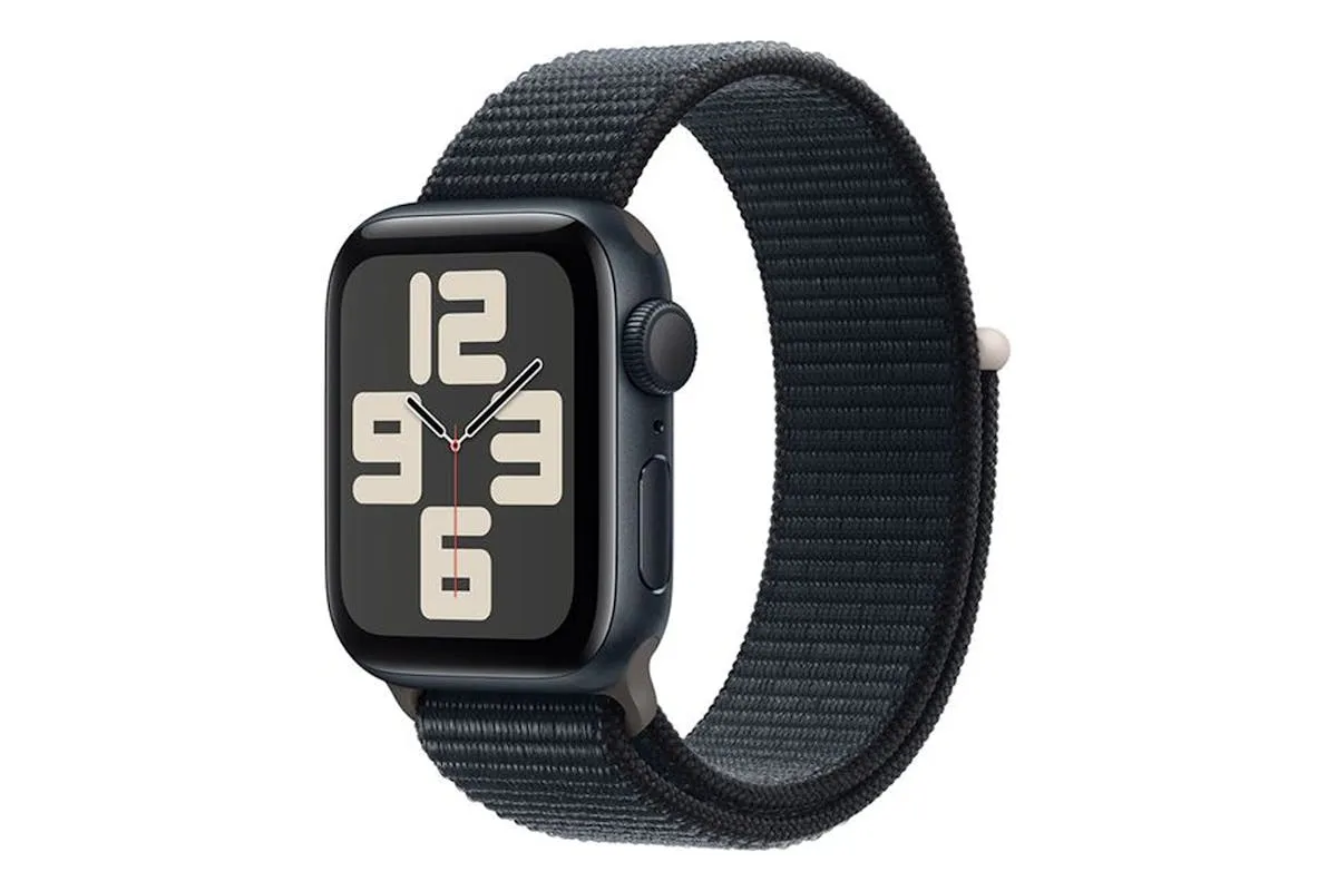 Apple Watch SE GPS | 44mm | Midnight Aluminium Case with Midnight Sport Loop - S/L