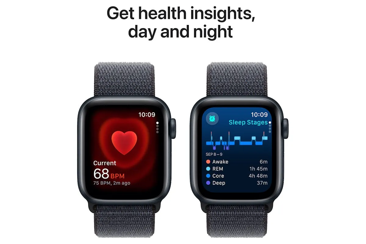 Apple Watch SE GPS   Cellular | 40mm | Midnight Aluminium Case with Ink Sport Loop