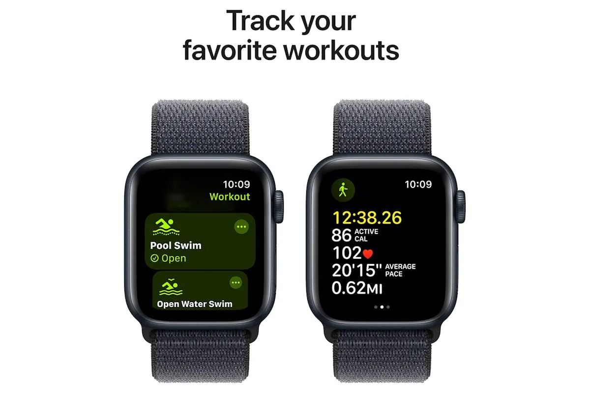 Apple Watch SE GPS   Cellular | 40mm | Midnight Aluminium Case with Ink Sport Loop