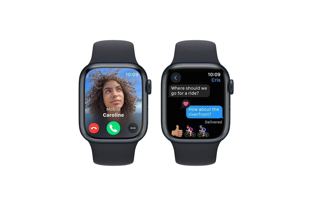 Apple Watch Series 9  | 41mm | Midnight Aluminium Midnight Sport Band M/L