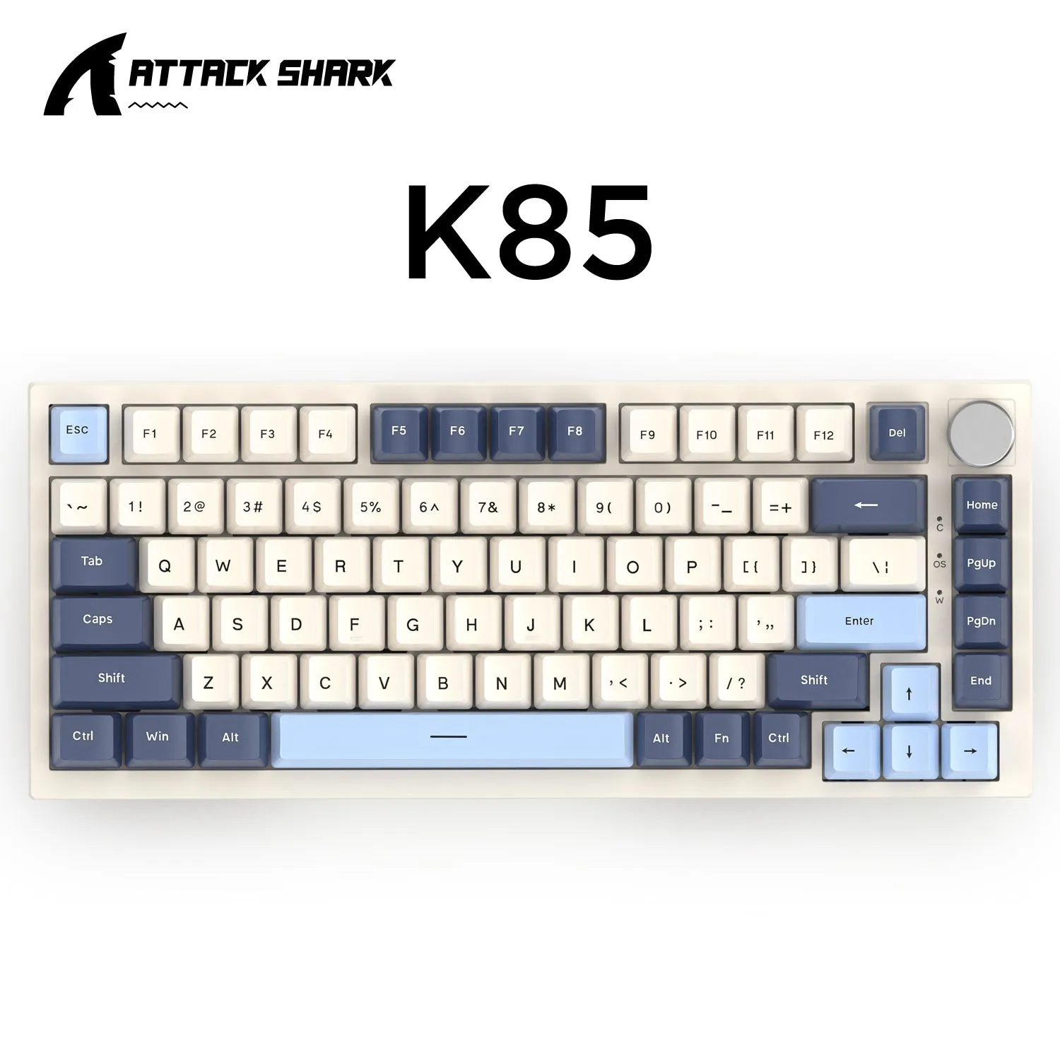 ATTACK SHARK K85 Magnetic Switch RT Mechanical Keyboard