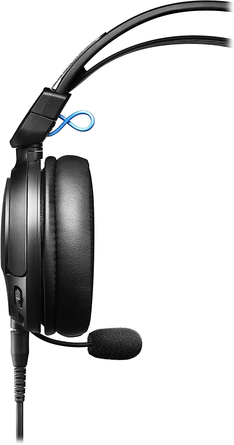 Audio-Technica ATH-GL3BK Closed-Back Gaming Headset - Black