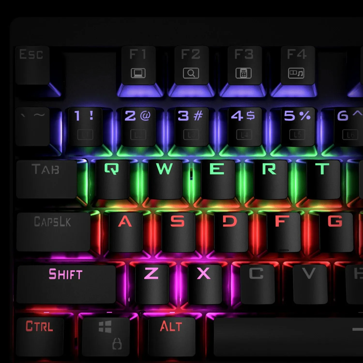 Aukey KM-G6 Mechanical Gaming Keyboard with LED Backlighting