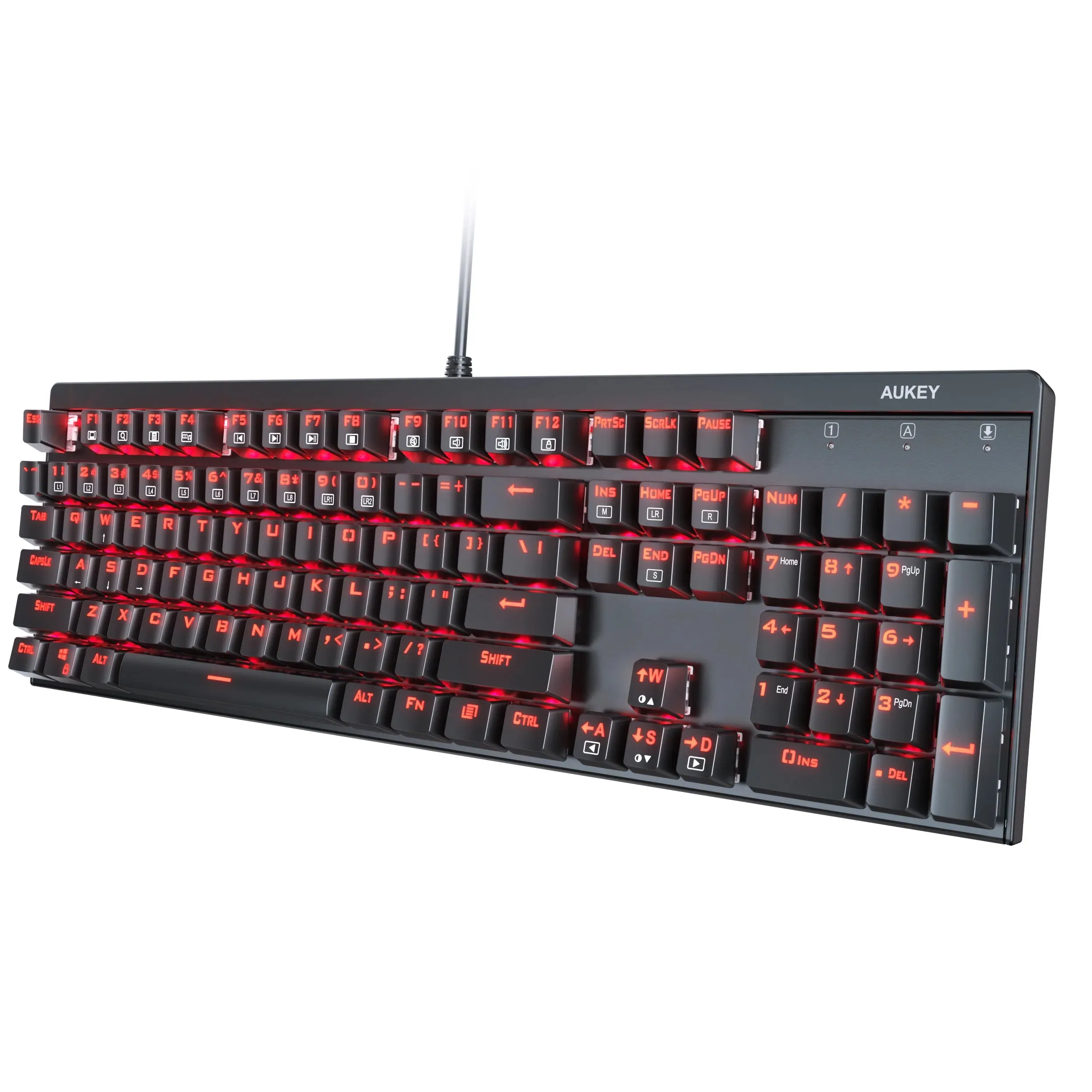 Aukey KM-G6 Mechanical Gaming Keyboard with LED Backlighting