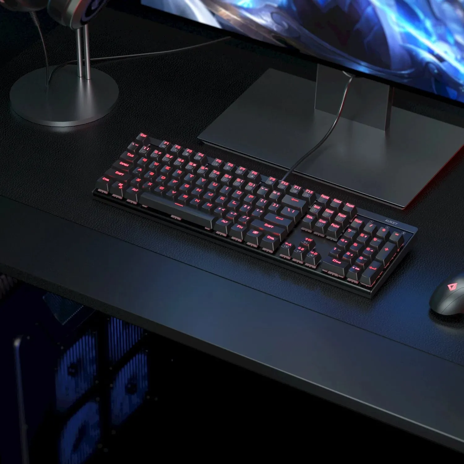 Aukey KM-G6 Mechanical Gaming Keyboard with LED Backlighting