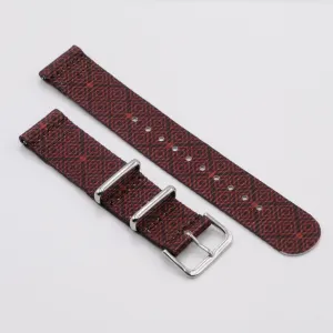 Batik Quad 2 Piece Graphic Watch Strap