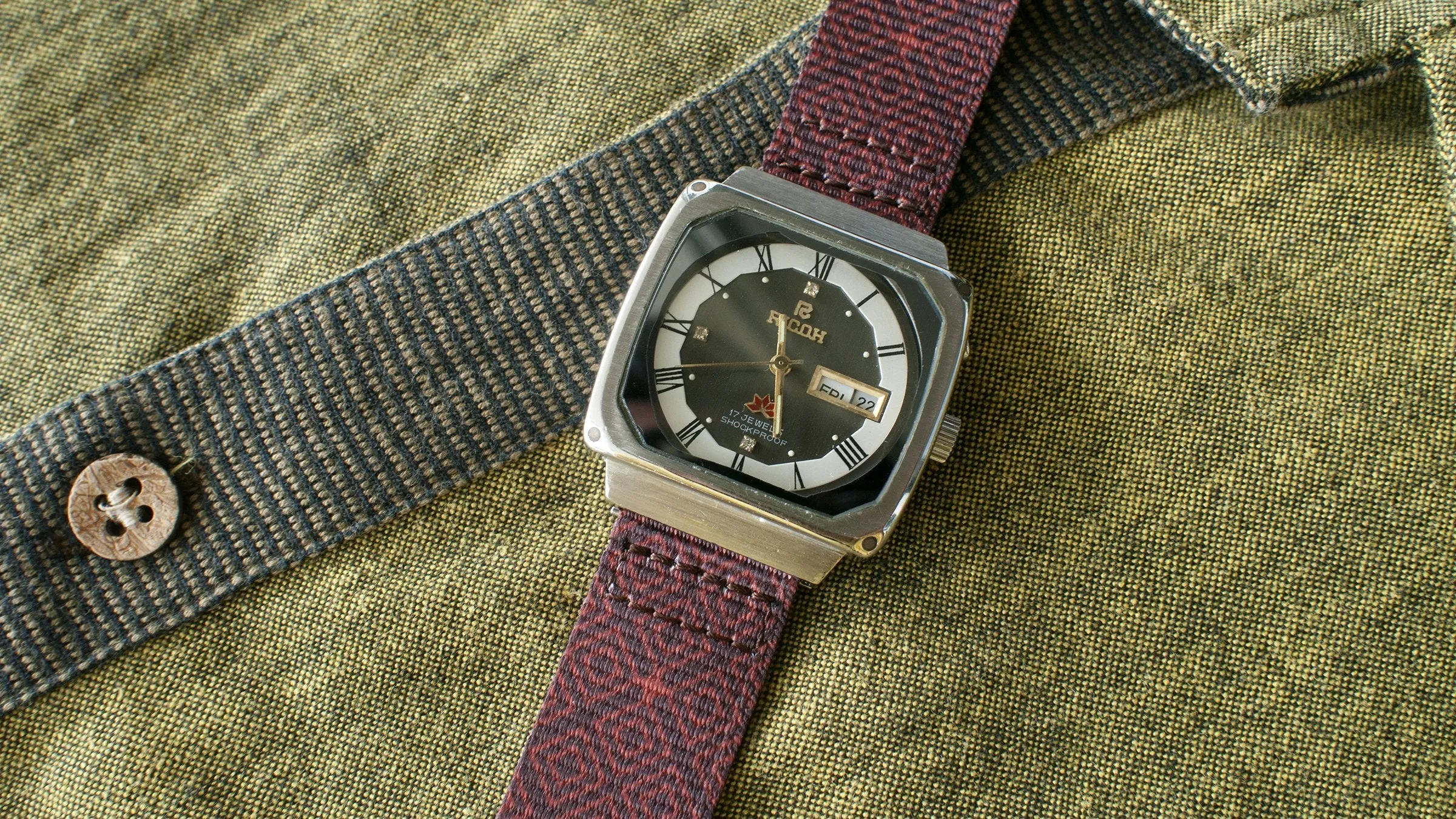 Batik Quad 2 Piece Graphic Watch Strap