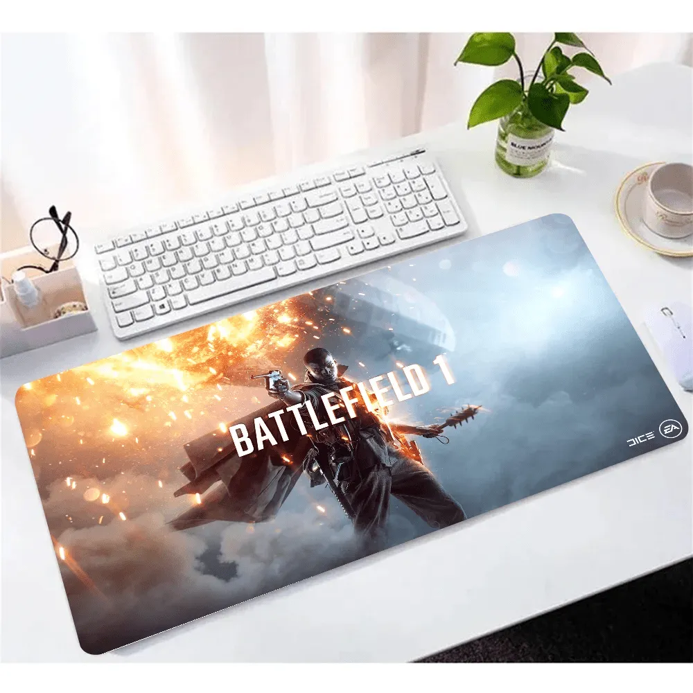 Battlefield 1 Large Gaming Mouse Pad, Mouse Mat for Computers