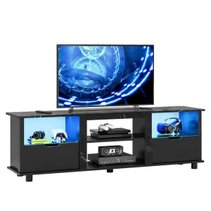 Bestier 70 Inch Gaming Entertainment Center with Drawers