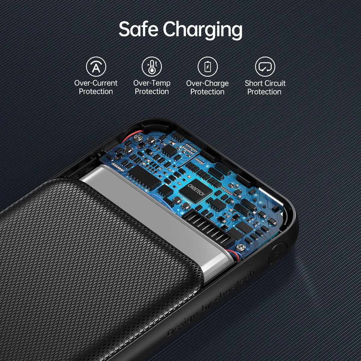 Choetech PD20W 10000mAh Power Bank B627 (Black)