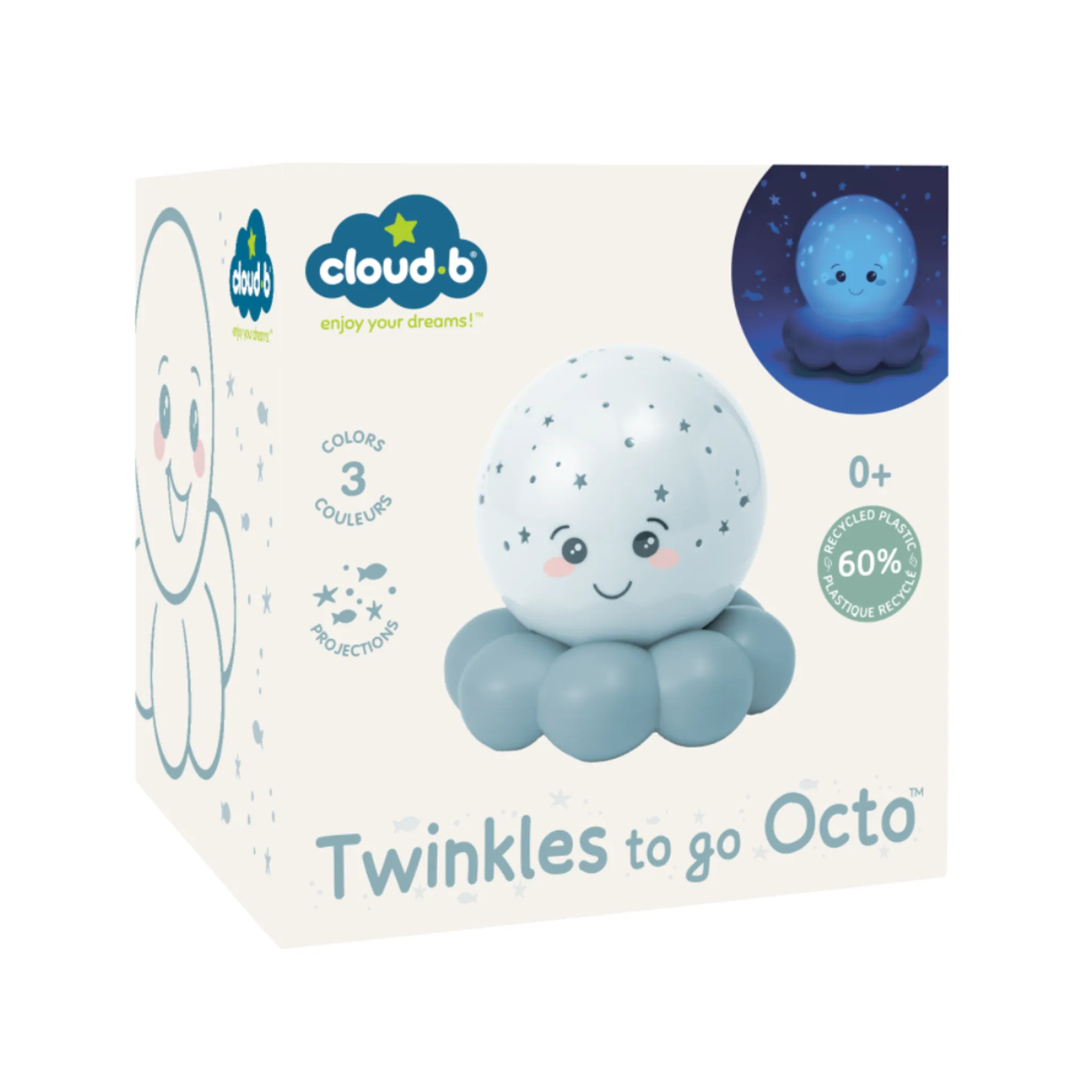 Cloud b - Twinkles To Go Octo | Pastel Green