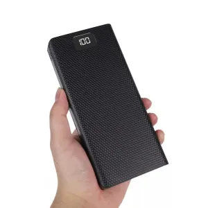 Customizable 18650 Power Bank Case with USB Type C - Portable Battery Storage Solution for iPhone, Xiaomi, and Huawei