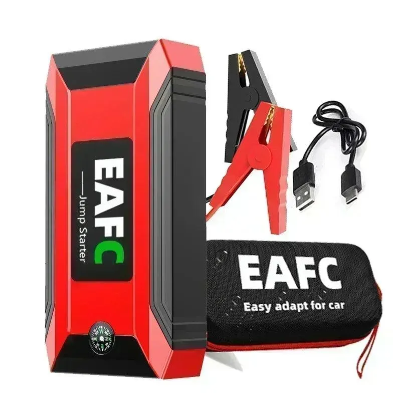 EAFC 12V Portable Car Jump Starter & Power Bank with Emergency Lighting