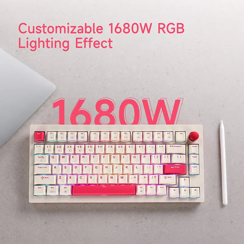 EasySMX® A3 81 Keys RGB Backlit Wireless Mechanical Keyboard