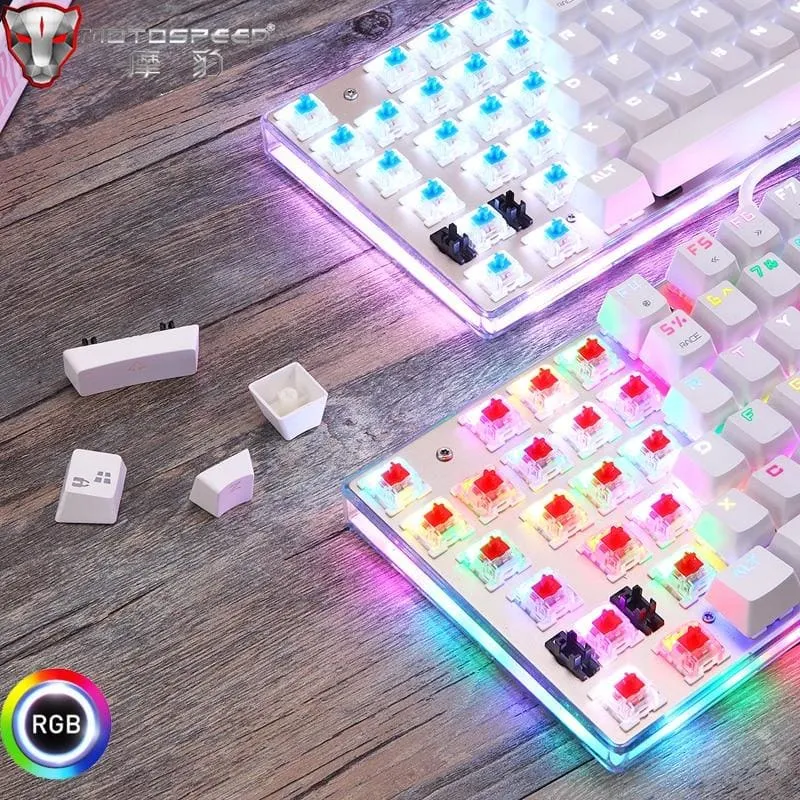 Gaming Mechanical Keyboard With USB Wired