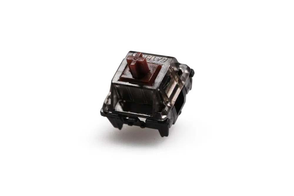 Gateron CAP Black Crystal Switch V2 3pin SMD RGB mx stem switch for mechanical keyboard pre lubed Brown Yellow Silent Red Silver