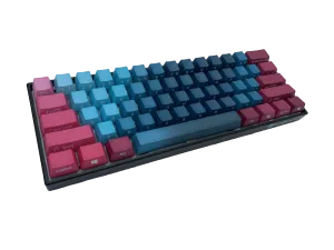 Hayabusa 60% Keyboard - Cotton Candy Fade