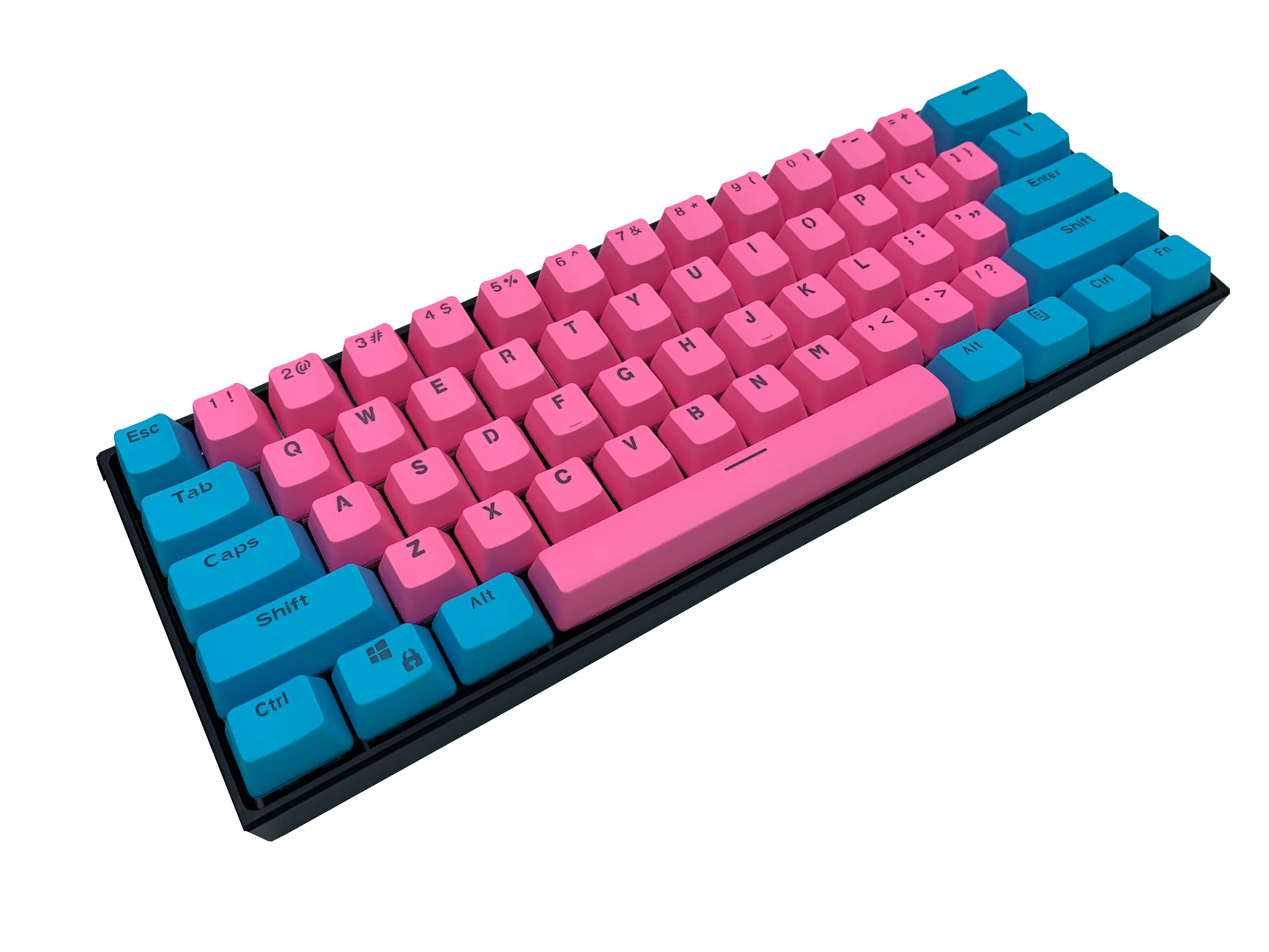 Hayabusa 60% Keyboard - Cotton Candy