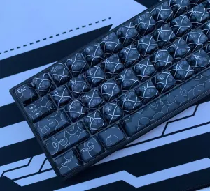 Hayabusa 60% Keyboard - Dark Shippuden