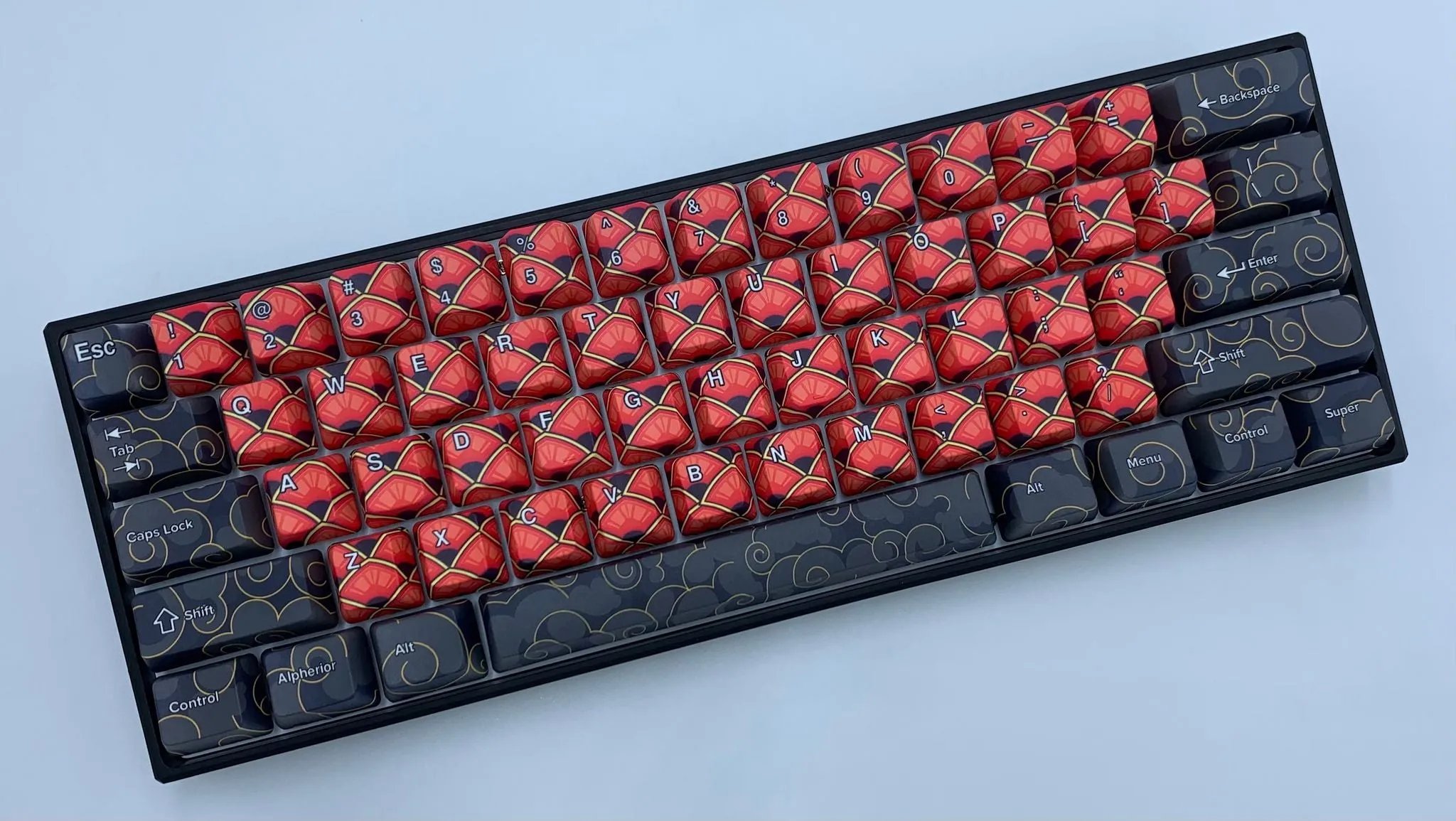 Hayabusa 60% Keyboard - Shippuden