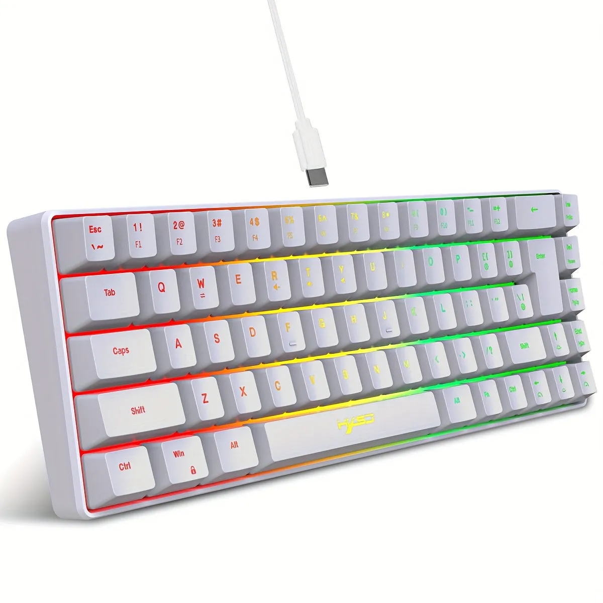 HXSJ New Thin Film Wired Game Keyboard Elevate Your Typing Experience