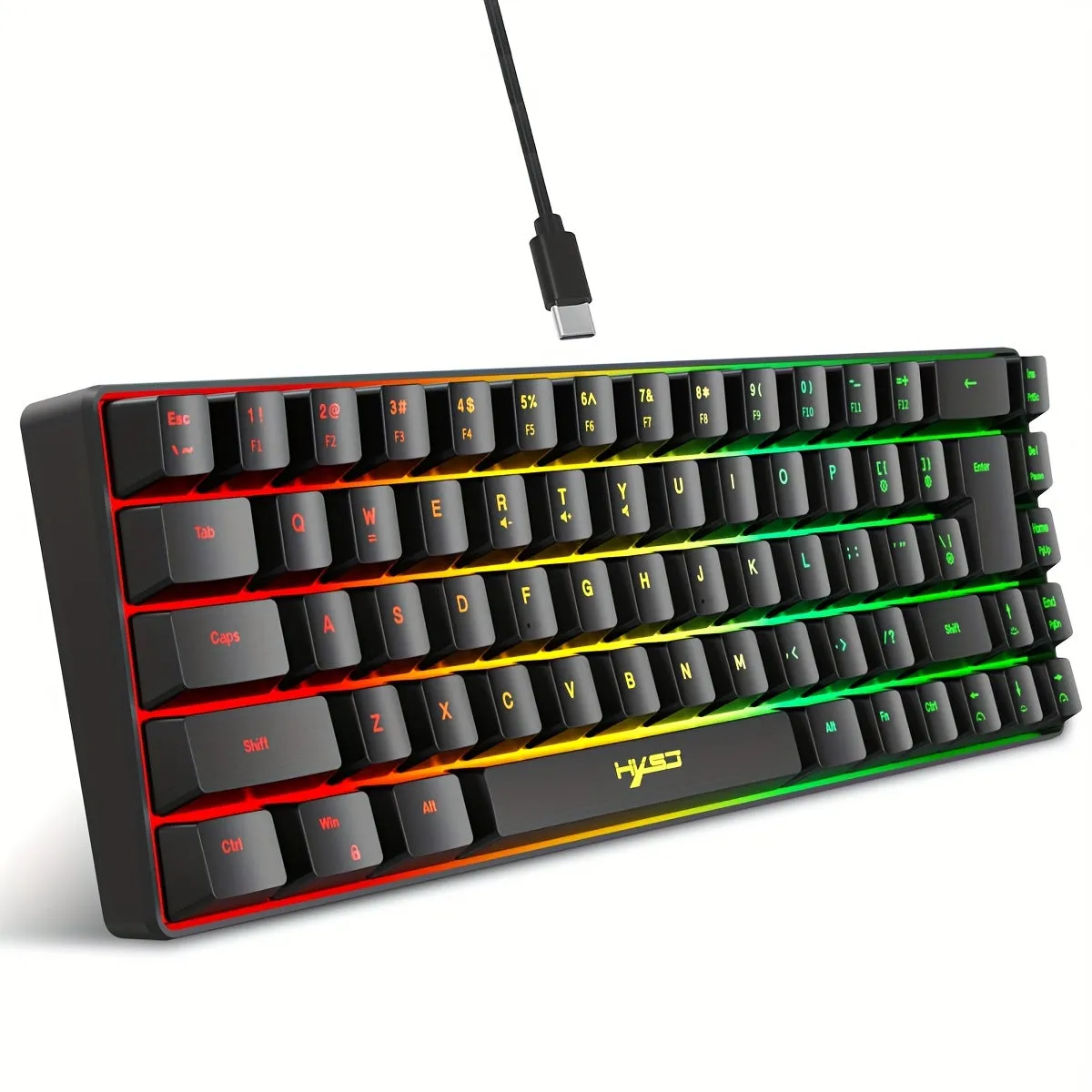 HXSJ New Thin Film Wired Game Keyboard Elevate Your Typing Experience