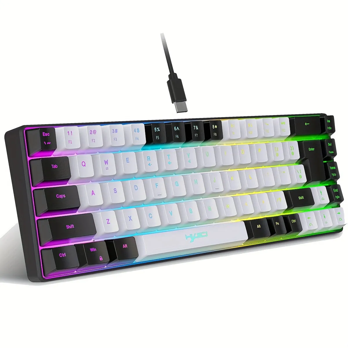 HXSJ New Thin Film Wired Game Keyboard Elevate Your Typing Experience