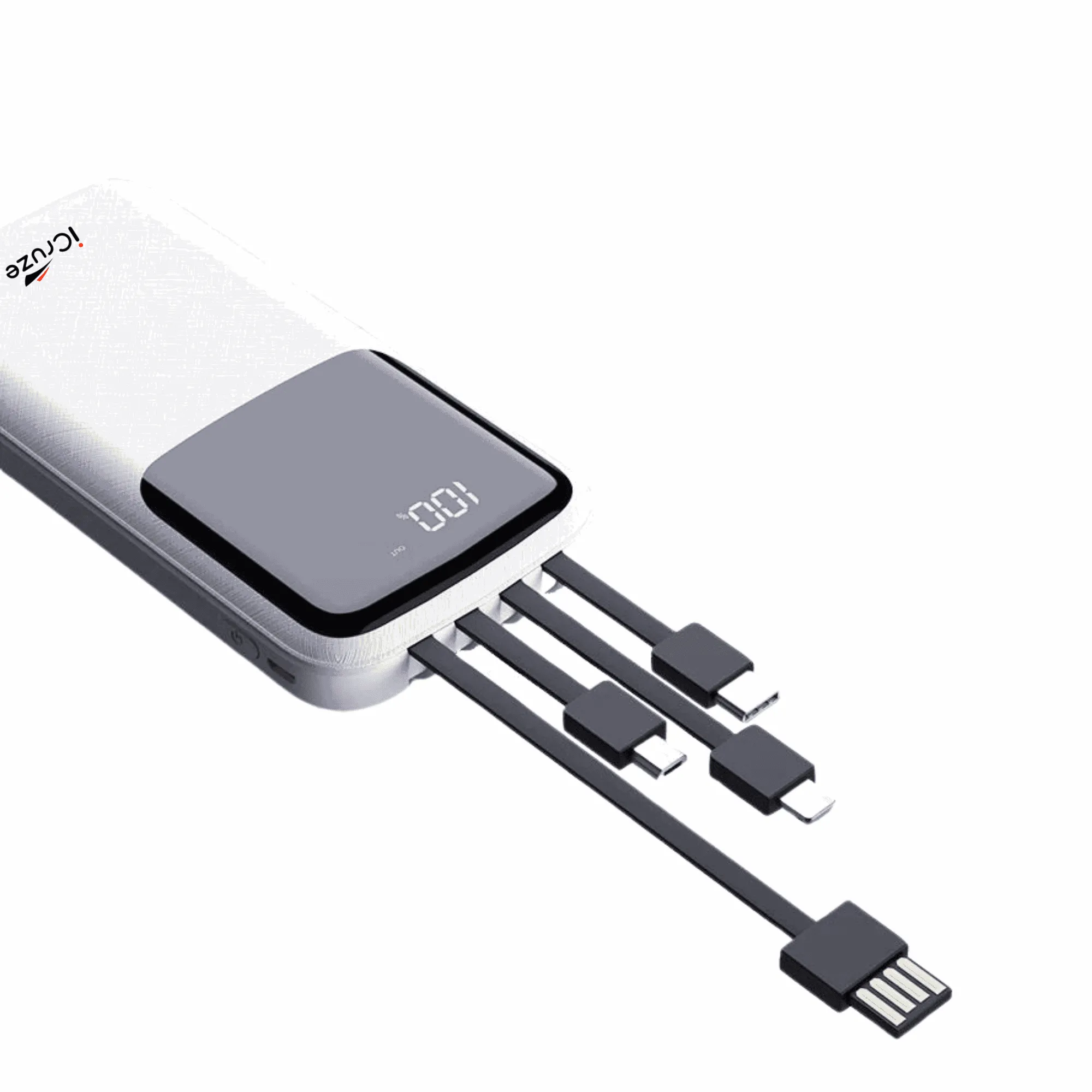 iCruze Strike AT- PB05 Power Bank (White)