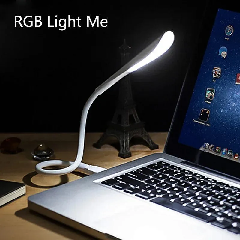 LED Desk Lamp: Dimmable Touch Sensor Night Light for Laptops