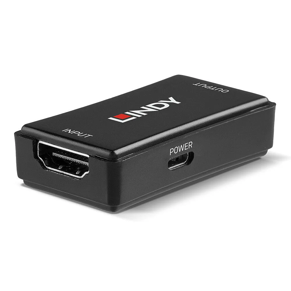 Lindy Hdmi 2.0 18G Uhd/Hdr Repeater/Extender - Video/Audio Extender - Hdmi