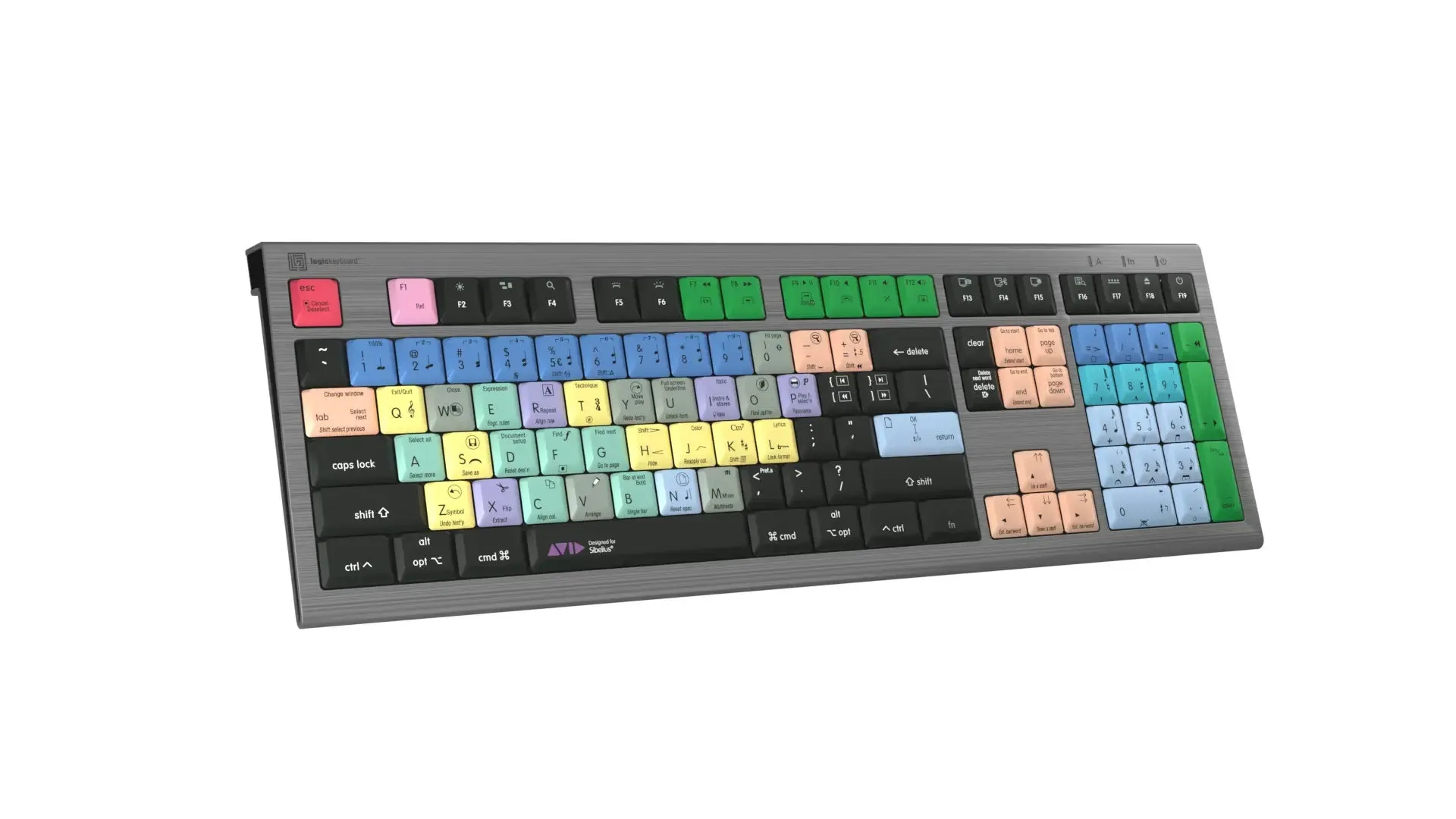 LogicKeyboard Avid Sibelius MAC Astra 2 US LKB-SIB-A2M-US