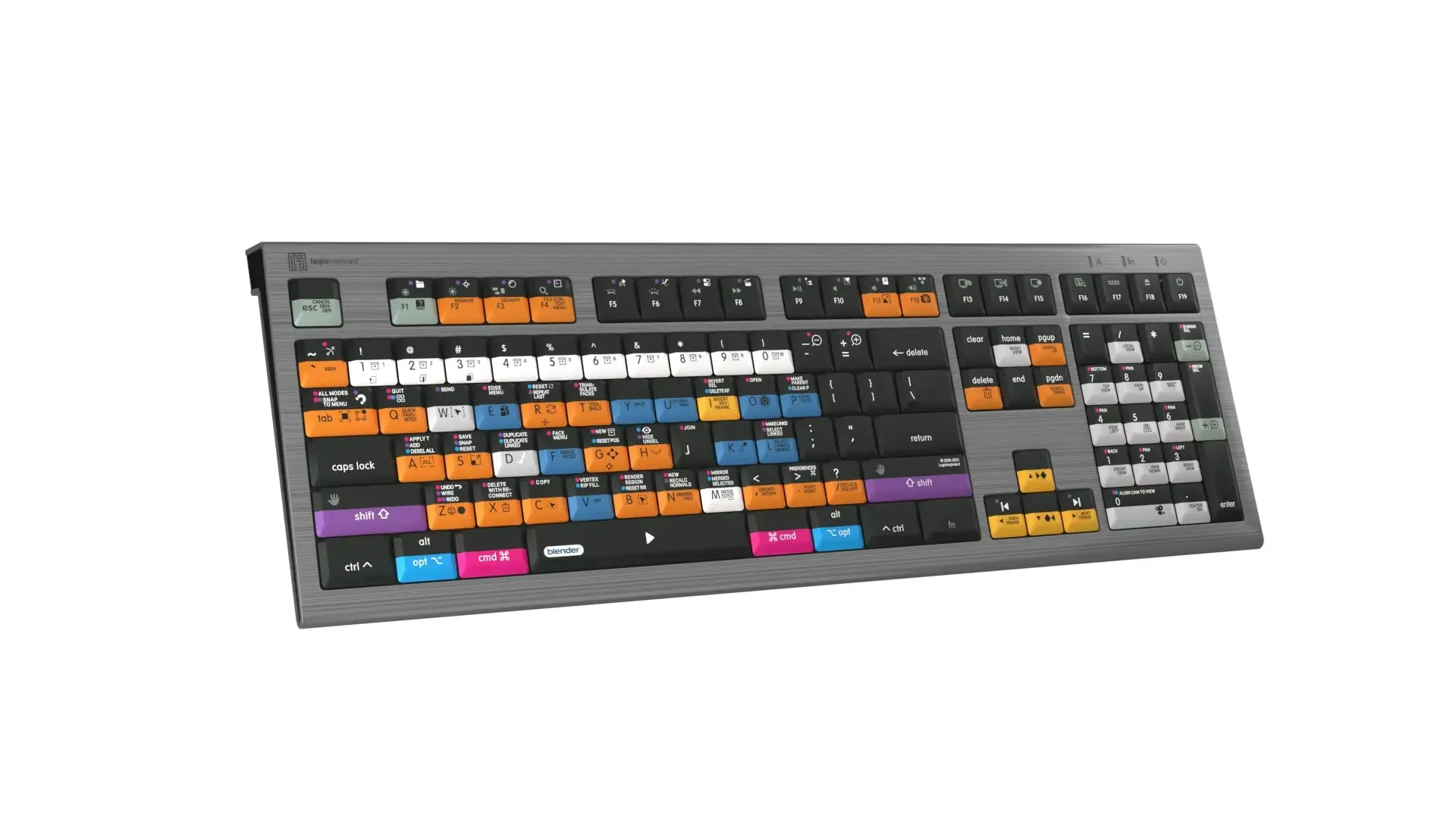 LogicKeyboard Blender 3D ASTRA 2 MAC US  LKB-BLEN-A2M-US