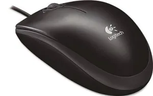 Logitech M110 Corded Optical Mouse Usb/Ps2 Black