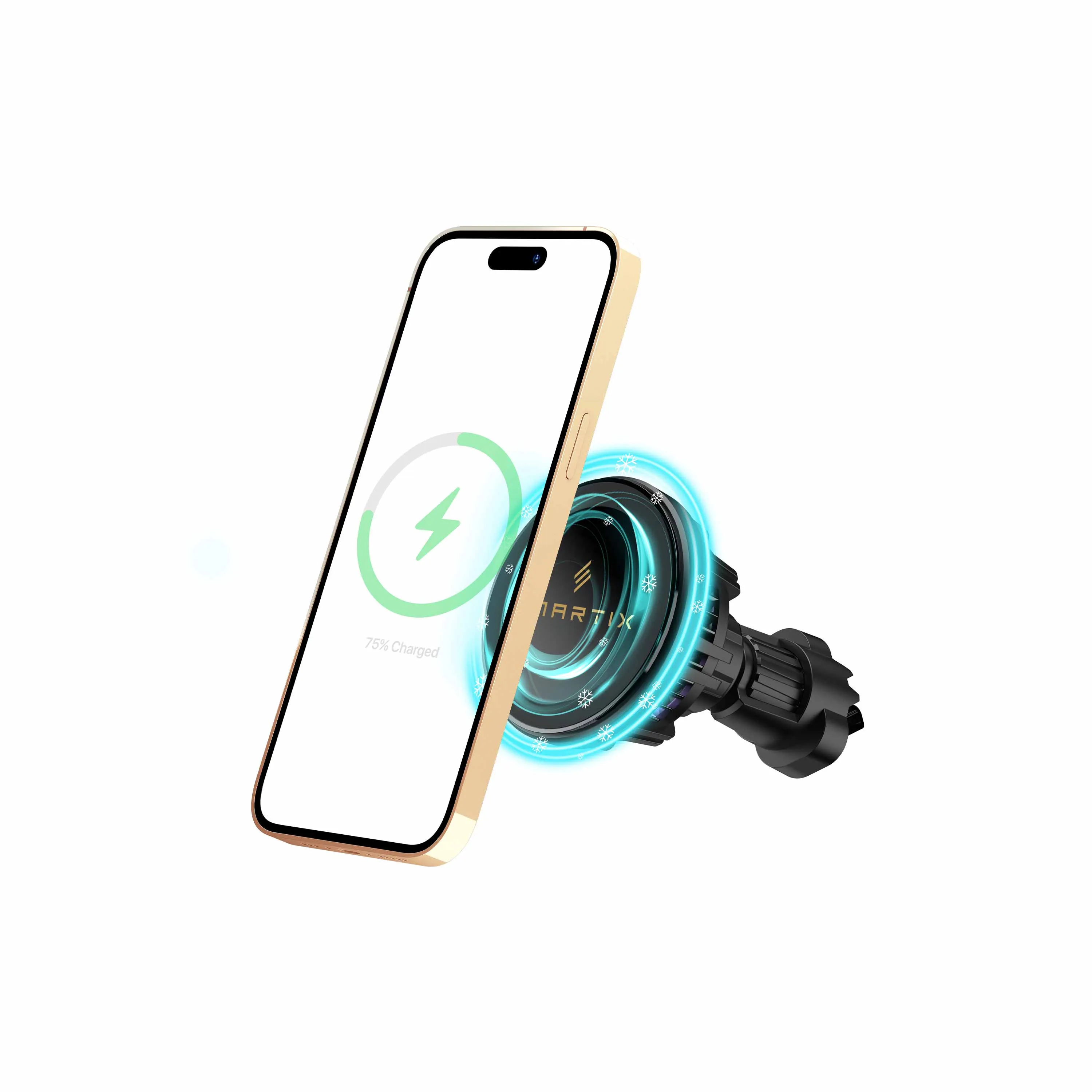 Magnetic Cooling Wireless Car Charger