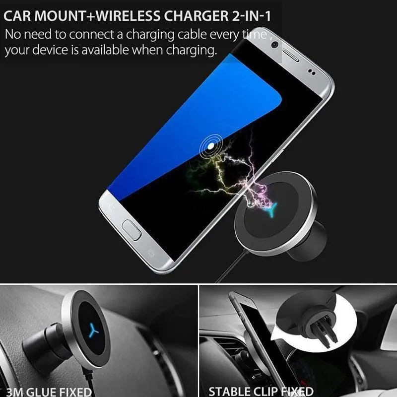 Magnetic Fast Wireless Car Charger