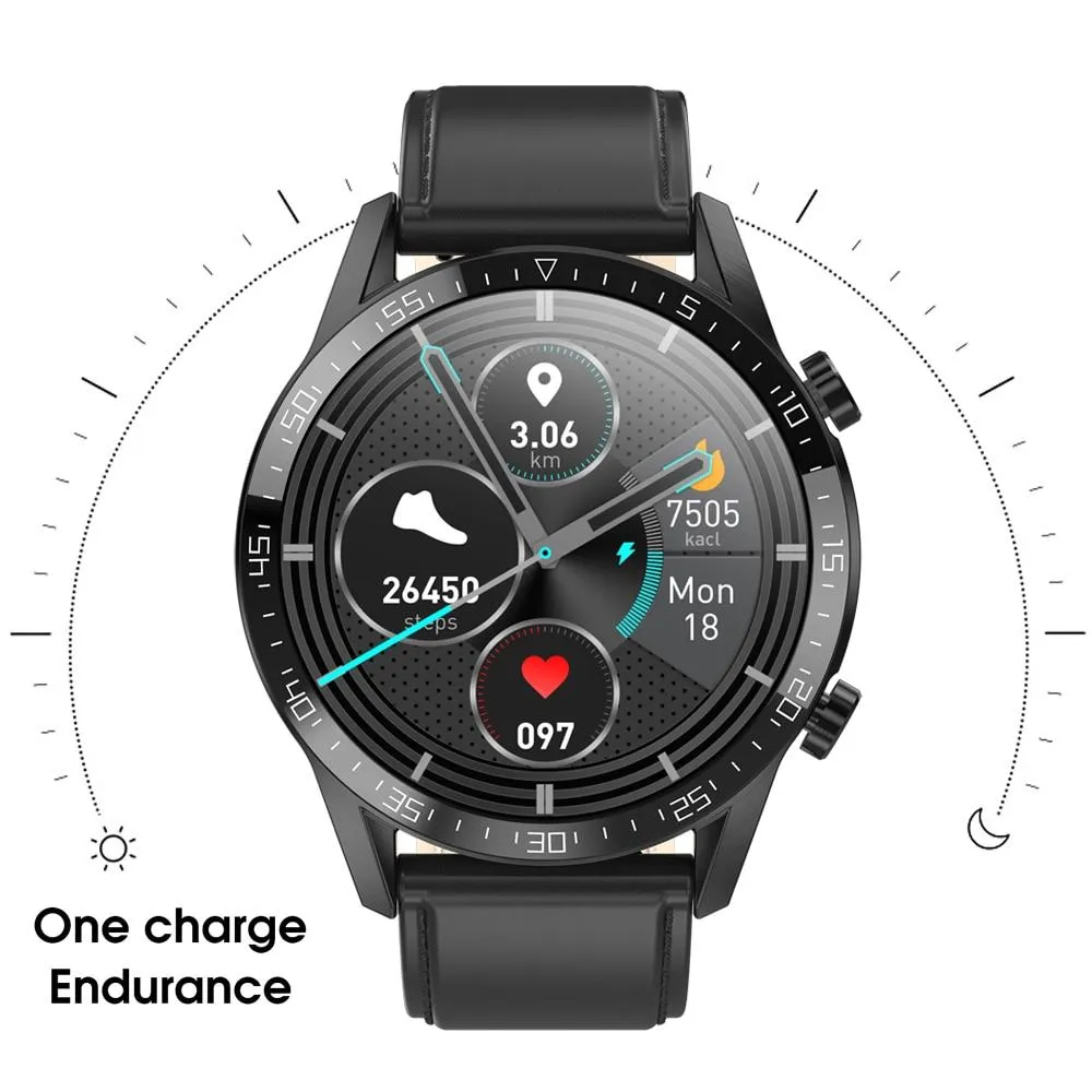 Men Bluetooth Sensor Smart Watch Multi Sport Monitor