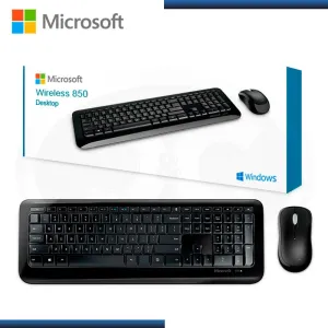 Microsoft Wireless Desktop 850 (PY9-00002) (Band New) with Advanced Encryption Standard (AES) 128-Bit Encryption - Keyboard and Mouse (English) Combo - (Brand New)